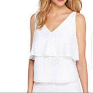 (NWT) The Limited sleeveless eyelet top